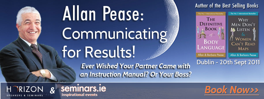 Allan Pease - Communicating for Results! @  D4 Berkeley Court Hotel | Dublin | County Dublin | Ireland